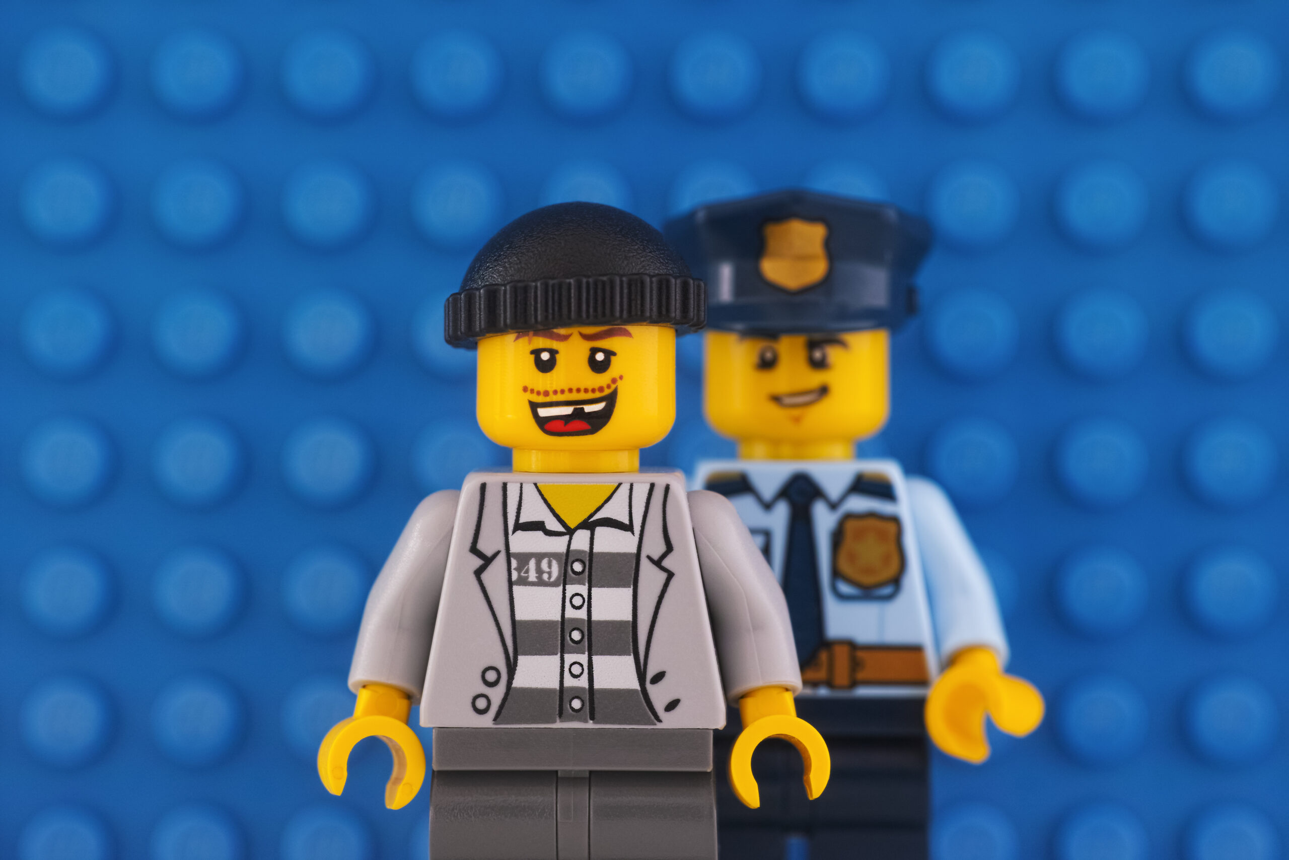 Have You Ever Seen a Lego® Mugshot?