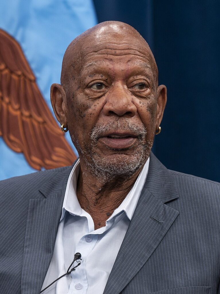 Morgan Freeman at The Pentagon on 2 August 2023 - 230802-D-PM193-3363 (cropped)
