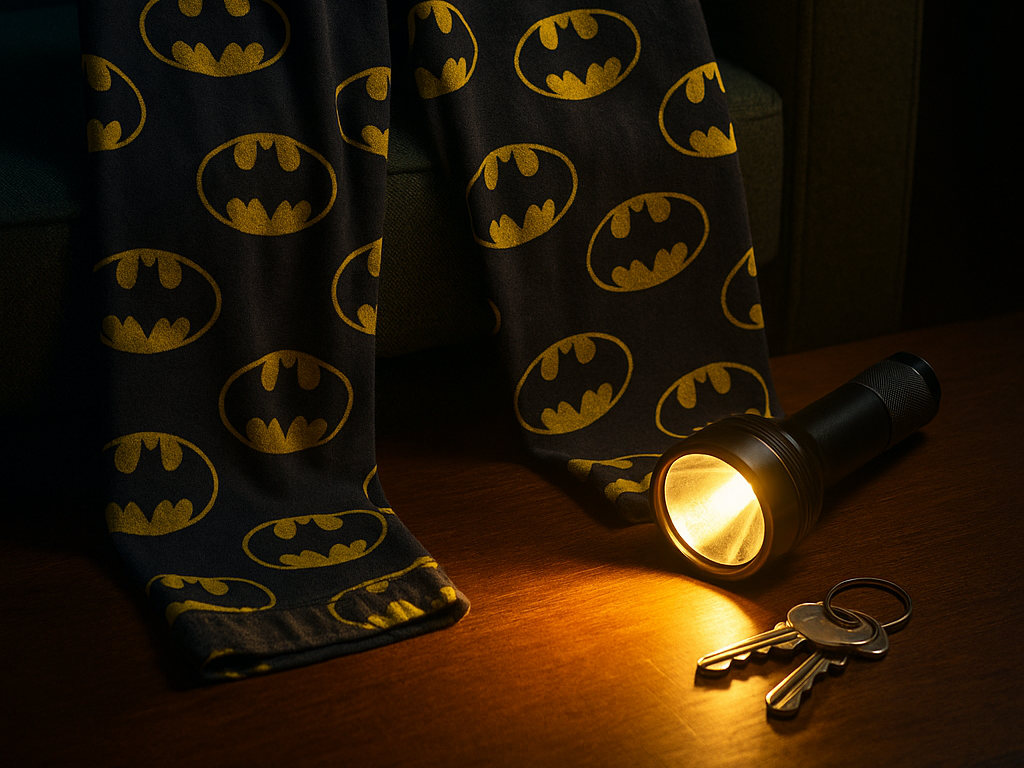 FL Man in ‘Batman’ Pajamas Detains Burglar at 2 a.m.