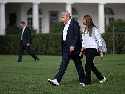 Donald Trump, Kai Trump Turn Heads at Ryder Cup