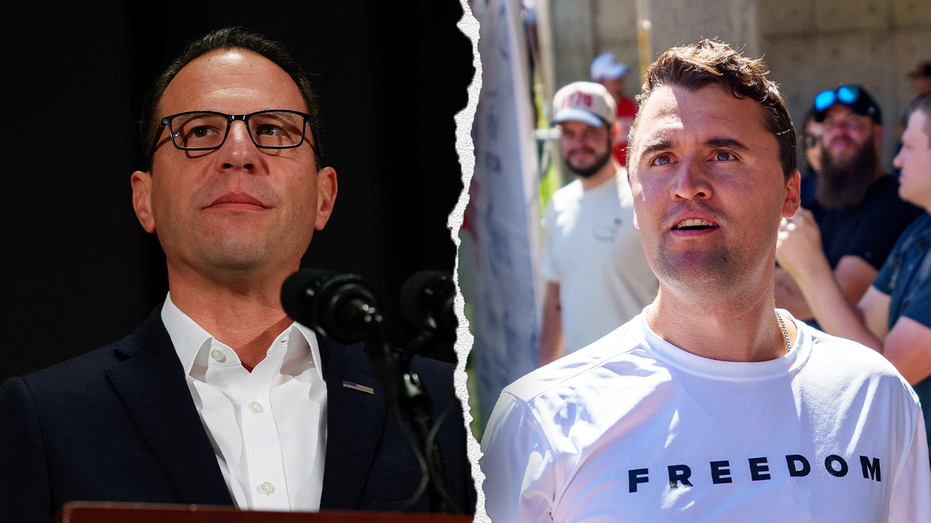 Fox News composite image featuring Ben Shapiro and Charlie Kirk used in coverage of NCRI 'assassination culture' survey