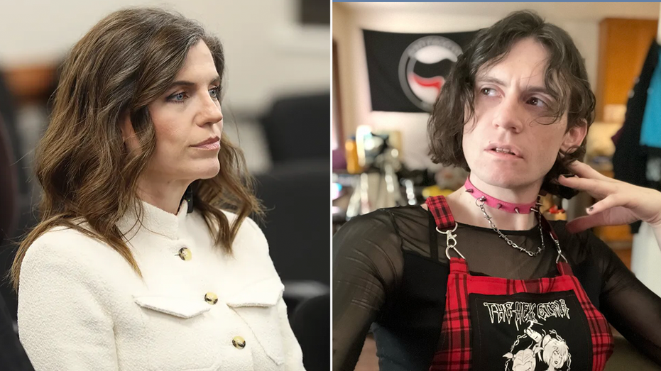 Fox News graphic related to reporting on Michael Richard Fadich and Rep. Nancy Mace