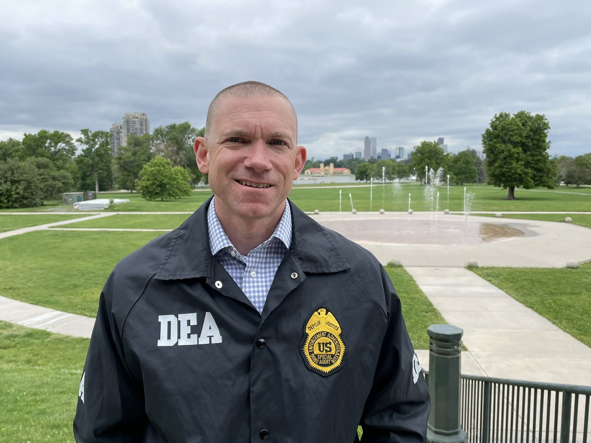 DEA Rocky Mountain Field Division Special Agent in Charge David Olesky in Denver.