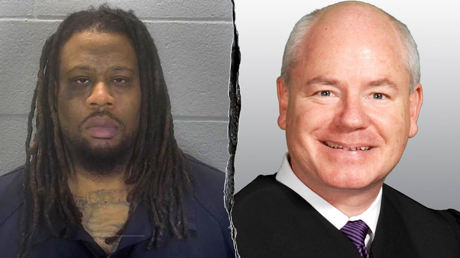 Composite image related to Judge Steven Meyer and suspect Thomas Moss, as reported by Fox News Digital.