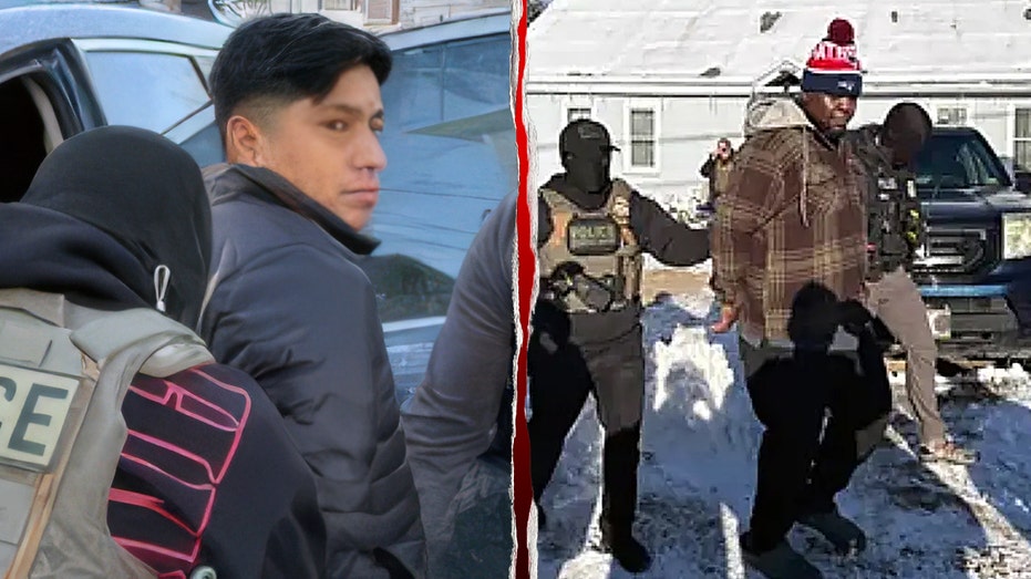 ICE operation in Maine, as depicted by Fox News