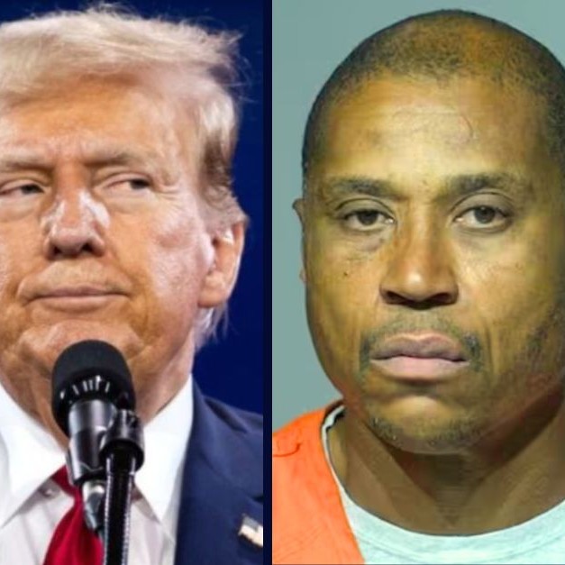 Left: Donald Trump speaks at the annual Road to Majority conference in Washington, DC, in June 2024 (Allison Bailey/NurPhoto via AP). Center: Demetric Scott (Milwaukee County). Right: Ramon Morales Reyes (Department of Homeland Security). - Allison Bailey/NurPhoto via AP